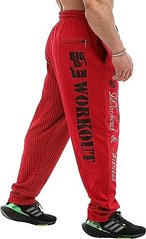 Big Sam, Штаны спортивные зауженные (Workout Body Pants 1172) Красный ( M )