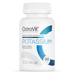 Ostrovit, Potassium, Кальций цитрат 90 таблеток